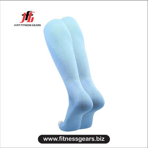 Knee High <b>Compression</b> <b>Socks</b> Breathable Spandex Polyester <b>Running</b> Solid Color Adult Summer - Product Image 2