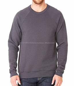 Bleu royal unisexe sweat-shirts sans coréen Bella + toile côtes éponge polaire pull sweat à capuche DDP expédition - Product Image 3