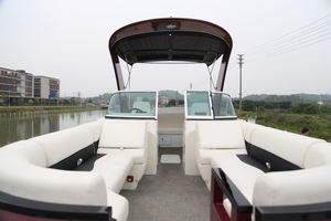 ผู้ผลิตเรืออลูมิเนียมสปอร์ตพอนทูนขนาด 27 ฟุต รุ่นใหม่ปี 2026 เรือยอชท์สุดหรูสำหรับกีฬาทางน้ำ ขายส่ง - Product Image 6
