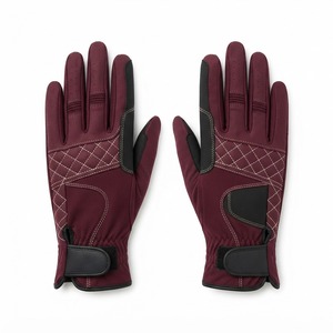 Gants d'équitation pour hommes et femmes, respirants, flexibles, avec paume renforcée, coutures durables et confortables - Product Image 1