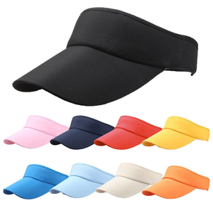 Casquette de soleil unisexe réglable, couleur unie, respirante, imperméable, chapeau de sport d'extérieur pour adultes, utilisation printemps-été - Product Image 2