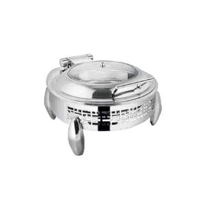 Recipiente para Calentar Comida Hidráulico Redondo de Acero Inoxidable con Base Inteligente, Capacidad: 6 Litros - Product Image 2