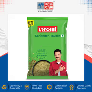 Sacs en plastique de qualité supérieure, largement utilisés, très demandés, à fermeture centrale, de qualité alimentaire, personnalisables, pour l'emballage des épices et des masala - Product Image 3