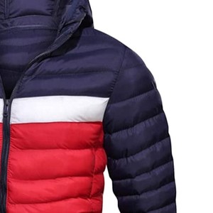 Chaqueta de Lona para Hombre con Cuello Alto, Impermeable, con Capucha, Corte Ajustado, de Alta Calidad, Antiarrugas, Diseño Moderno y a la Moda, Precio Razonable - Product Image 3