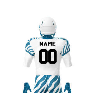 Uniformes de football américain et de football personnalisés en sublimation de haute qualité pour hommes, vente en gros à bas prix - Product Image 5
