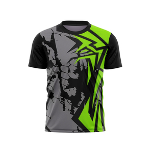Tissu sublimé pour hommes 2026, couleur unie, haute qualité, prix de gros, logo imprimé personnalisé, 100 % polyester, respirant, séchage rapide - Product Image 3