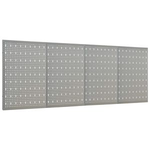 Pannelli a pioli in acciaio a parete 4 pezzi 15.7 "x 22.8" portaattrezzi - Product Image 2