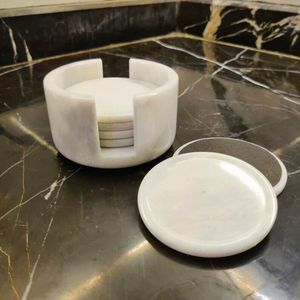 Marble <b>coaster</b>, marble <b>coasters</b> <b>set</b>, white marble <b>coaster</b>, stone <b>coaster</b> <b>set</b>, drink <b>coaster</b> marble, tea <b>coaster</b> <b>set</b> - Product Image 5
