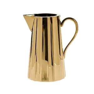 Hot bán Barista công cụ Brass vàng đo sữa Jug để làm cà phê Espresso sữa bọt Pitcher