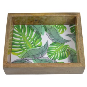 ถาดเสิร์ฟอาหารดีไซน์สีสันสดใส เหมาะสำหรับโรงแรมและร้านอาหารสไตล์ฟาร์มเฮาส์ ถาดเสิร์ฟของว่างยามเย็นดีไซน์ตกแต่งสวยงาม - Product Image 1