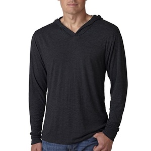 Sweat à capuche à manches longues en coton 100% de haute qualité, coupe ajustée, pour hommes, impression personnalisée, couleur unie, fabriqué au Bangladesh - Product Image 1
