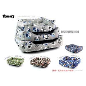 Yommy Pet Bed Set 45-70cm Soft Dog Cat <b>Cushion</b> Nest Random Pattern for <b>Small</b> Medium Pets - Product Image 1