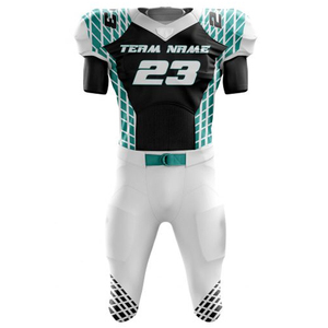 Uniforme de Fútbol Americano Estilo Profesional, Poliéster Transpirable, Personalizado, de Alta Calidad, Unisex, Pakistán - Product Image 3