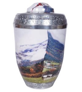 โกศโลหะสำหรับผู้ใหญ่โกศโลหะสไตล์ยุโรป - Product Image 2