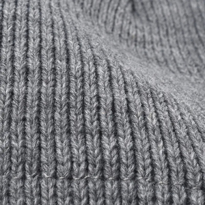 Bonnet en tricot respirant et imperméable en mélange de laine, personnalisé avec logo OEM, pour adulte, vente en gros, fabrication en vrac pour usage quotidien - Product Image 5