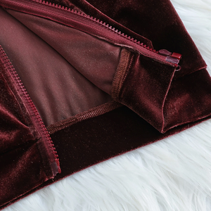 Nouveaux ensembles de survêtements design tendance, arrivées récentes, ensembles de survêtements 2 pièces avec sweat à capuche entièrement zippé et pantalon évasé en velours, vêtements pour enfants - Product Image 4