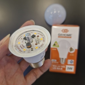 Bombilla LED AC A55-3W/G01 300Lm 78 Lm/W, Cuerpo de Aluminio, Cubierta de PP, B22/E27, 6500K/3200K, 220V, Fabricada en Vietnam, 20,000, 2 Años de Garantía - Product Image 1
