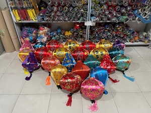 Linternas de seda vietnamitas, linternas de seda de bambú colgantes para iluminación de restaurantes y jardines, linternas de seda de Vietnam - Product Image 3