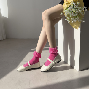 Chaussettes coréennes tendance toutes saisons, douces, chaudes et respirantes, fabriquées en Corée - Product Image 2