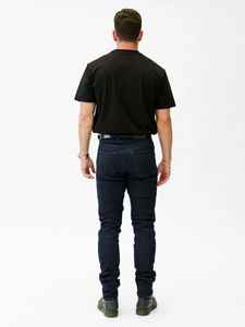 Jeans droits pour hommes Bykerwear, tissu denim léger et respirant, respectueux de l'environnement, pour l'été - Product Image 2