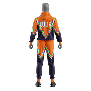 Traje Deportivo Sublimado Personalizado para Hombre, al por Mayor, Ligero, Transpirable, de Secado Rápido, Directo de Fábrica - Product Image 2