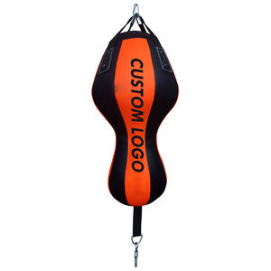 ผู้ผลิตกระสอบทรายแบบสองด้านสั่งทำพิเศษ พร้อมลูกบอลรีเฟล็กซ์แบบหนัก ทนทาน พร้อมระบบเชือกยางยืด สำหรับอุปกรณ์ฝึกซ้อมมวยและ MMA - Product Image 1