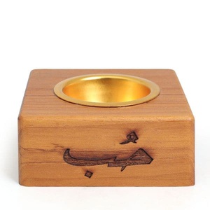 Brûleur d'encens de luxe en marbre en forme de cube, support moderne pour Oud et Bakhoor arabe avec coupelle métallique pour la décoration intérieure, ensemble Mubkhar en bois - Product Image 3