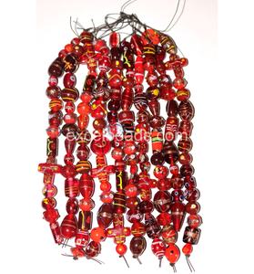 Lamp Work Glass <b>Beads</b> Multi Style Blue Fancy <b>Beads</b> Mix Strands for jewelry making and decoration - Product Image 2