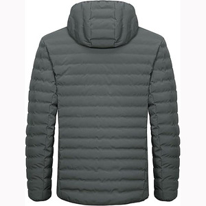Men's <b>Packable</b> Hooded <b>Jacket</b> Lightweight Down Coat Winter Warm Water Resistant Insulated Puffer <b>Jacket</b> Factory Wholesale - Product Image 4