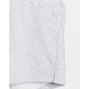 Pantalones Cortos de Algodón Gris para Hombre, Cintura Alta, Casuales, Elásticos, Transpirables, de Punto, Color Sólido - Product Image 5