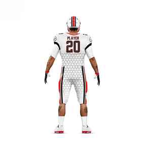 Conjunto de Jersey Profesional Transpirable Elite con Tecnología de Absorción de Humedad para este Uniforme de Fútbol Americano Estampado - Product Image 6