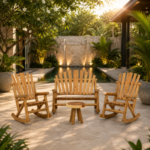 Fabricant de chaises à bascule en teck, sièges en bois massif, OEM ODM, vente en gros, meubles sur mesure pour importateurs, distributeurs, acheteurs de marques - Product Image 6