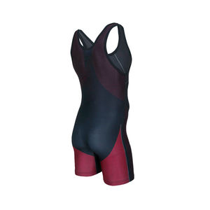 Best Selling Latest Design <b>singlet</b> Reversible Waterproof Breathable Sublimation <b>Wrestling</b> <b>Singlets</b> Customized color &logo - Product Image 3