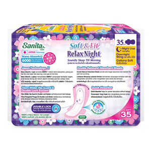 Serviettes hygiéniques en coton biologique, livraison gratuite, bon marché, tube de nuit, doux et adapté, 35cm, 4 pièces - Product Image 2