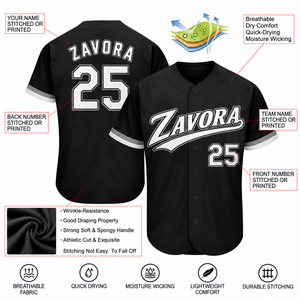 เสื้อเบสบอลสีดำสุดเทรนดี้ สไตล์ Y2K สตรีทแวร์ คอวี ติดกระดุมด้านหน้า รับผลิตตามสั่ง ขายส่ง แบรนด์ส่วนตัว เสื้อซอฟต์บอล สหรัฐอเมริกา - Product Image 3