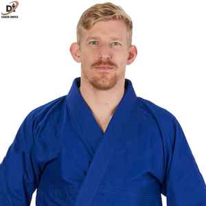Custom Design Unisex Adult Karate Training Uniform Lightweight Polyester/Cotton <b>Blend</b> Full Sleeves OEM Service Available - Product Image 1