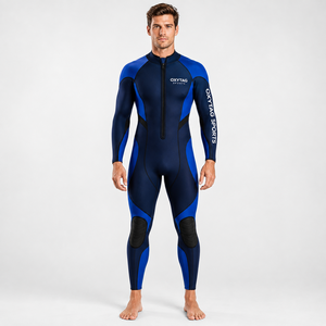 Combinaison de plongée en néoprène pour homme, fermeture éclair dorsale, combinaison intégrale chaude, OEM, coupe-vent, pour le surf, séchage rapide, pour adultes - Product Image 1