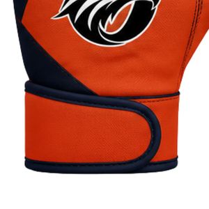 American Football Gloves Orange Black Durable Grip Sports Gloves Lightweight Comfortable for Training Practice <b>Game</b> Use Men Wome - Product Image 6