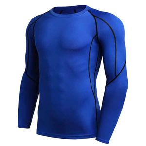 Nouveau style, prix raisonnable, rashguards personnalisés respirants, écologiques, à séchage rapide, anti-UV, en polyester/nylon, pour hommes, short de sport - Product Image 4