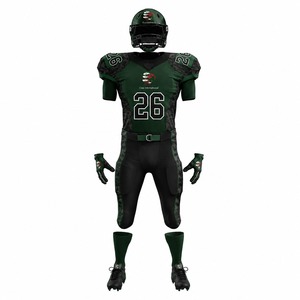 American Football Uniform With Breathable Fabric Moisture Control <b>Athletic</b> Fit And Durable Stitching For Game Day Performance - Product Image 1