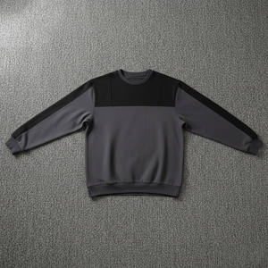 Sudadera Unisex de Invierno 100% Algodón, con Forro Polar, Logotipo Bordado Personalizado, Cuello Redondo, Talla Grande, Secado Rápido y Transpirable, Venta al Por Mayor - Product Image 3