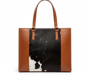 Bolso Tote de Piel con Pelo Sintético, Impermeable, Portátil, Moderno y Elegante, Diseño Personalizado para Mujer, Ligero - Product Image 1