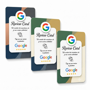 Carte NFC EM4305 Mini Tag avec logo Google pour les commentaires des clients d'hôtel et le marketing d'entreprise - Product Image 1