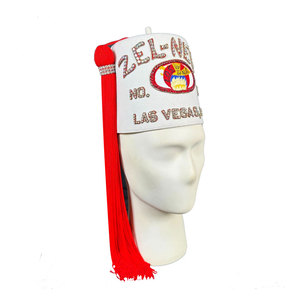 Elite Masonic Shriners <b>Beanie</b> <b>Hat</b> Custom Design Premium <b>Wool</b> Breathable Waterproof Unisex Headwear - Product Image 1
