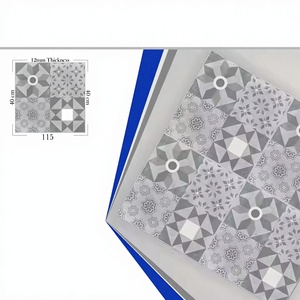 กระเบื้องปูพื้นจอดรถดิจิตอลพอร์ซเลนขนาด40x40ซม. เคลือบเซรามิก16x16ขนาด400x400มม. จากโชว์รูมของบริษัท - Product Image 1