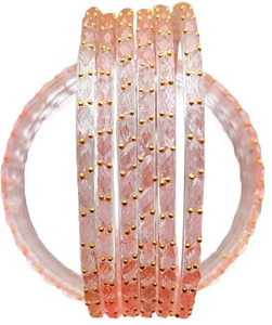 Bracelets en verre goutte de pluie à finition brillante, les plus vendus, élégants et traditionnels, pour femmes et événements spéciaux, en vente - Product Image 4