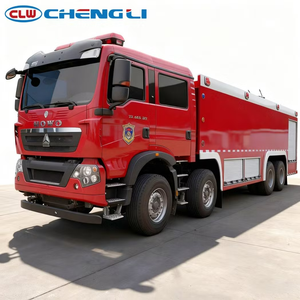 Camión de Bomberos HOWO 6x4 de 16 Toneladas para Espuma y Agua, 460HP, Vehículo de Rescate de Incendios de Uso Pesado para Protección Contra Incendios Municipal - Product Image 2