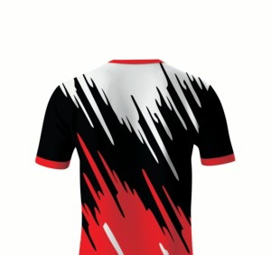 เสื้อยืดซับลิเมชั่นสั่งทำพิเศษ คุณภาพสูง สำหรับผู้ชาย โพลีเอสเตอร์ 100% เสื้อยืดแขนสั้นพิมพ์ลายโลโก้ - Product Image 4