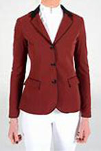 Veste d'équitation de haute qualité, fine, avec fermeture éclair, à manches longues et compressive - Product Image 2