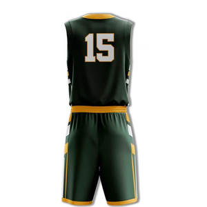 Uniforme de Baloncesto de Último Diseño, Personalizable con Logotipo, Color Sólido - Product Image 6